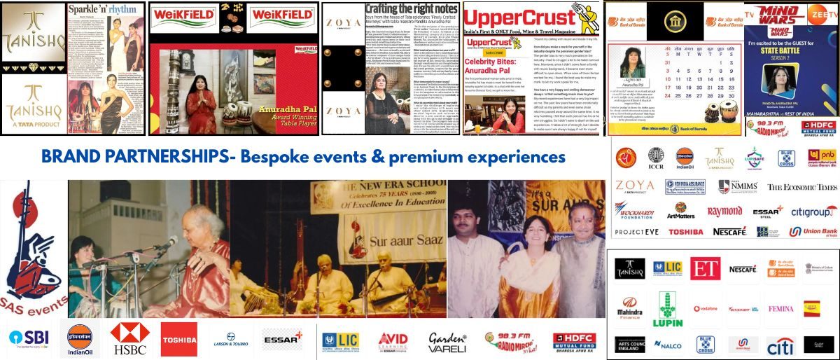 Anuradha Pal brand partnerships, bespoke events and premium experiences