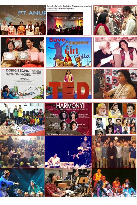 Anuradha Pal’s global collaborations: concerts, Bollywood, outreach, media features