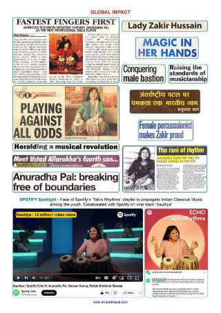 Spotlight clippings: ‘Playing against odds’, ‘Makes Zakir proud’