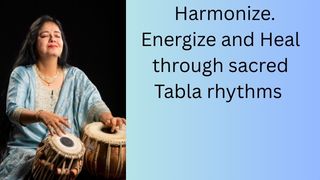 Anuradha Pal Healing Tabla and Wellness Experience showreel