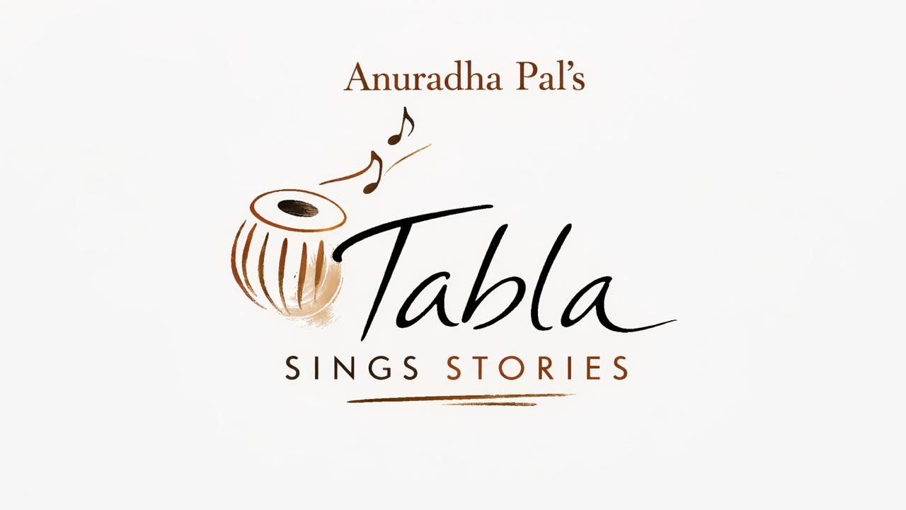 Anuradha Pal performing Tabla Sings Stories showreel